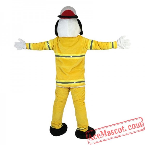 Sparky The Fire Dog Mascot Costume