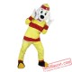 Sparky The Fire Dog Mascot Costume