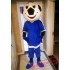 Blue Football Mascot Costume