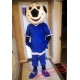 Blue Football Mascot Costume