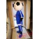 Blue Football Mascot Costume