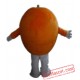 Orange Mascot Costume With Big Eyes