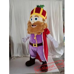 King Mascot Costume for Party