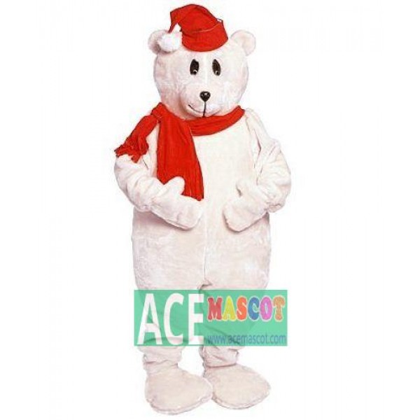 Teddy Bear Christmas Polar Bear Mascot Costumes