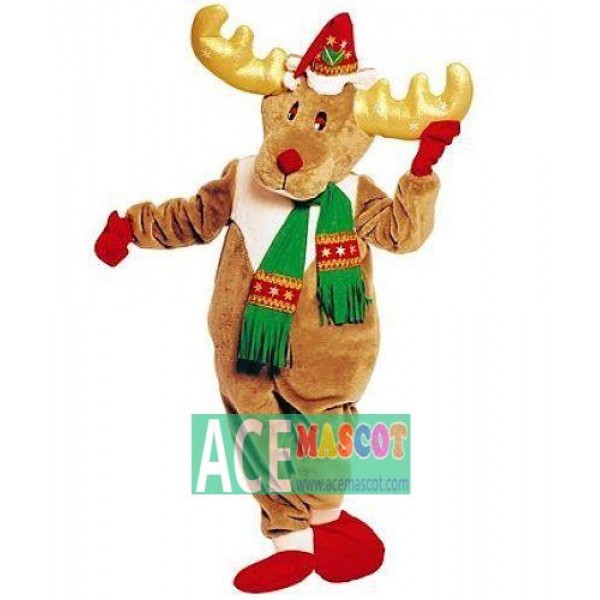 Reindeer Moose Mascot Costumes