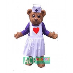 Nurse Bear Mascot Costumes