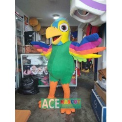 Pepe Parrot Animal Farm Mascot Costume Character Cosplay