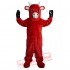 Red Bull Mascot Costume for Adult