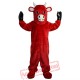 Red Bull Mascot Costume for Adult