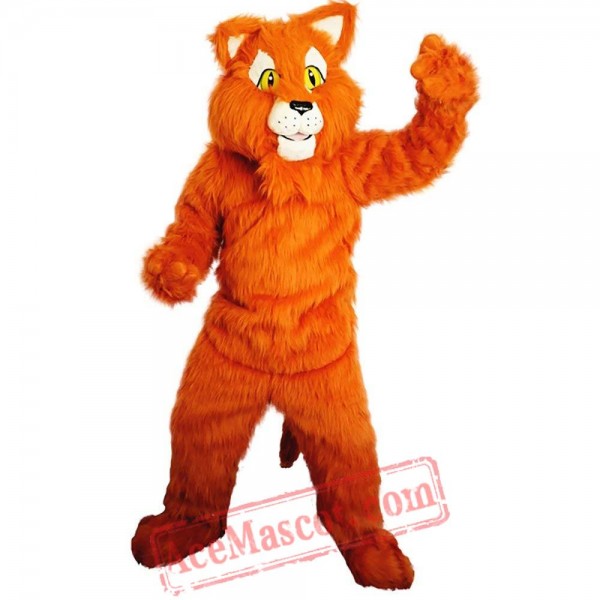 Long Hair Cat Mascot Costume