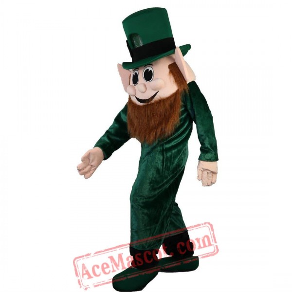 Green Dwarf Elf Mascot Costume for Adult