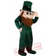 Green Dwarf Elf Mascot Costume for Adult