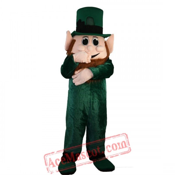 Green Dwarf Elf Mascot Costume for Adult