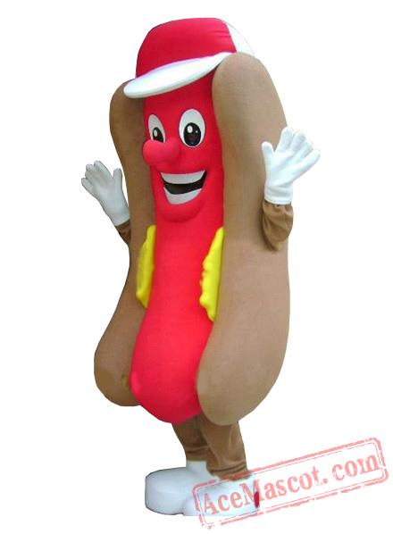  SPOTSOUND Hot dog REDBROKOLY Mascot, fast food costume, giant hot  dog : Everything Else