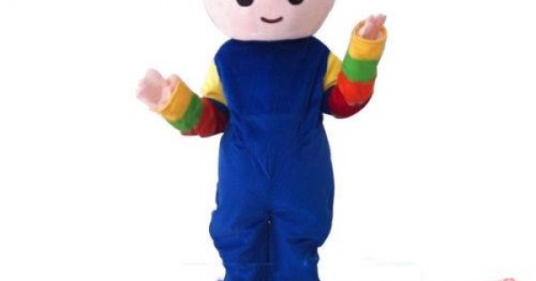 Boy Mascot Ads Cartoon Costume
