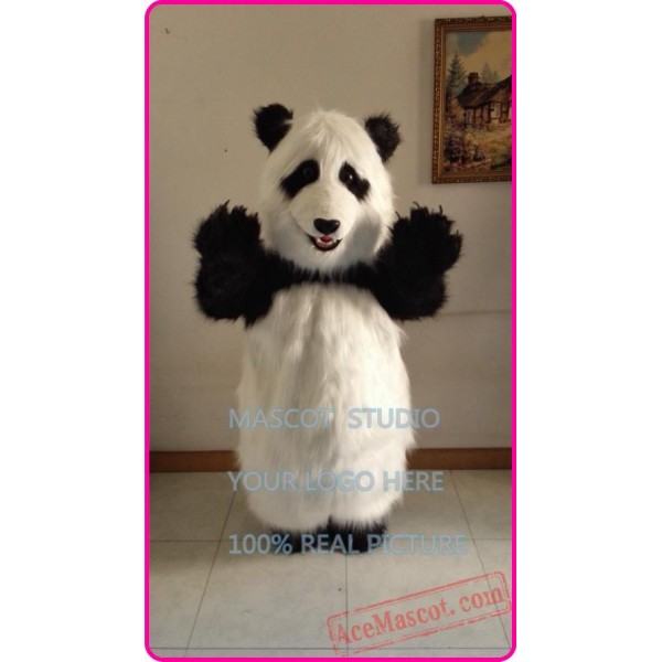 Plush Panda Bear Mascot Custome