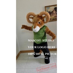 Ram Mascot Bighorn Goat Mascot Costume