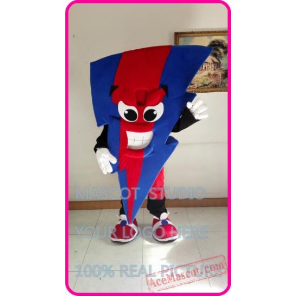 Lighting Flash Bolt Mascot Costume