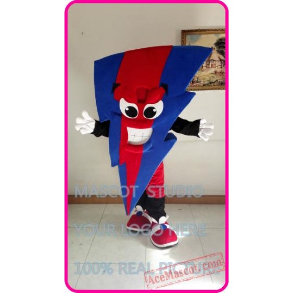 Lighting Flash Bolt Mascot Costume