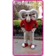 Red Bighorn Mascot Ram Goat Costume