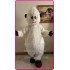 Plush White Snowman Snow Monster Mascot Costume