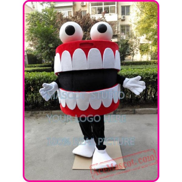 Oral Cavity Mascot Costume Teeth Tooth Mascot