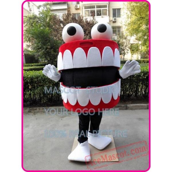 Oral Cavity Mascot Costume Teeth Tooth Mascot