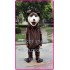 Brown Grizzly Bear Mascot Costume Deluxe Material