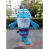 Blue Fish Mascot Costume