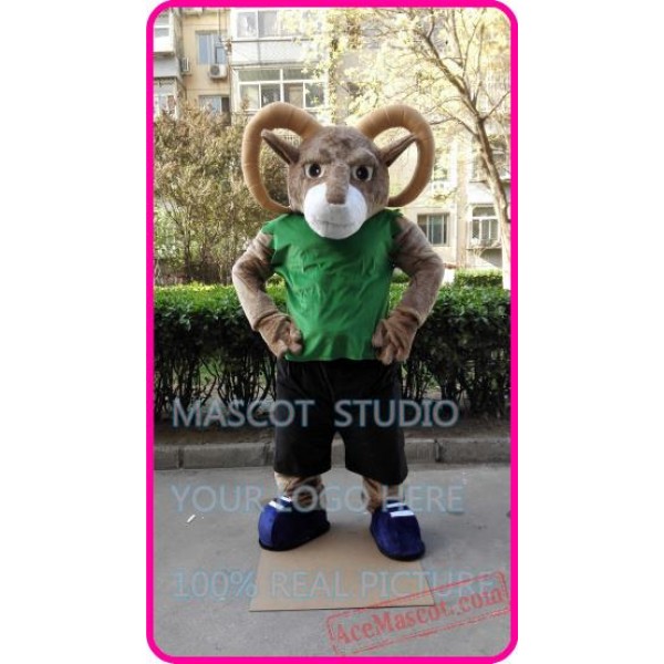 Bighorn Mascot Ram Goat Costume