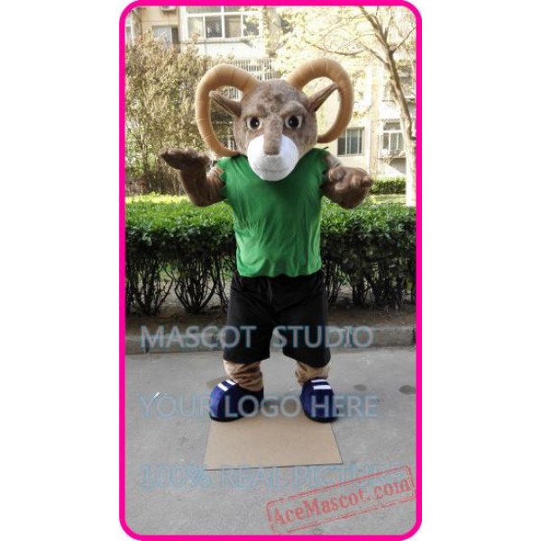 Bighorn Mascot Ram Goat Costume