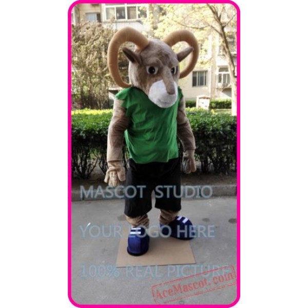 Bighorn Mascot Ram Goat Costume