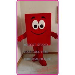 Red Book Notebook Mascot Costume