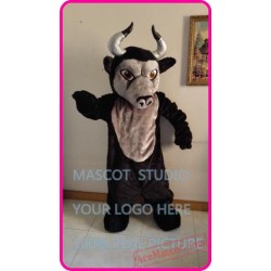 Plush Bull Mascot Costume