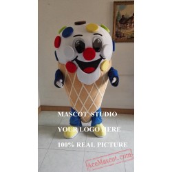 Ice Cream Mascot Costume