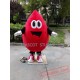 Red Blood Drop Mascot Costume