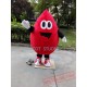 Red Blood Drop Mascot Costume