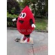 Red Blood Drop Mascot Costume