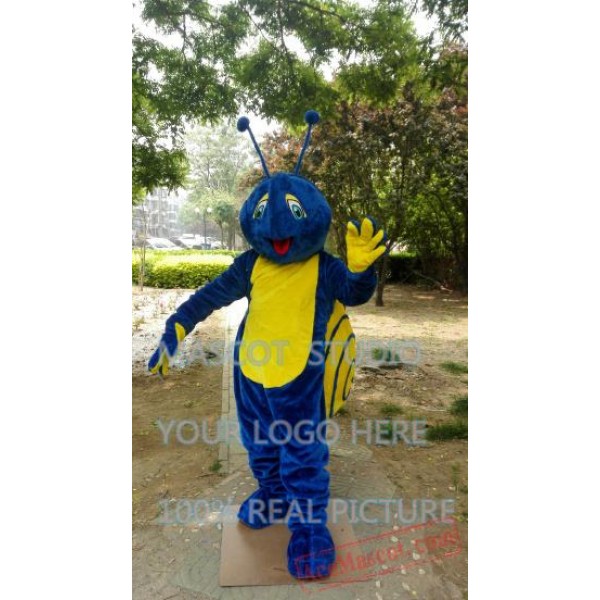 Blue Snails Mascot Costume