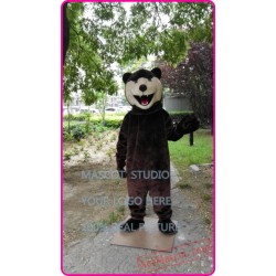 Grizzy Bear Mascot Costume Brown Bear