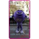 Purple Chocolate Beans Mascot Costume