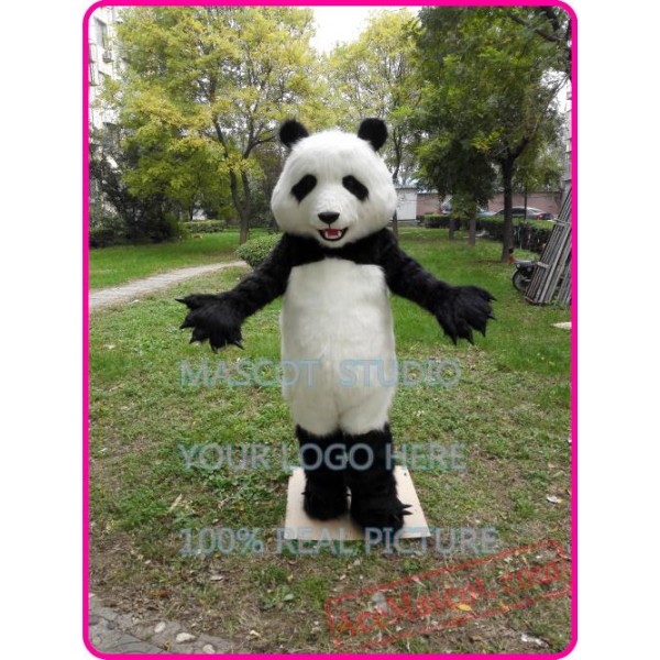 Plush Panda Mascot Costume