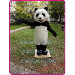 Plush Panda Mascot Costume