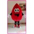 Red Blood Drop Mascot Costume