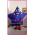 Blue Five Star Mascot Costume