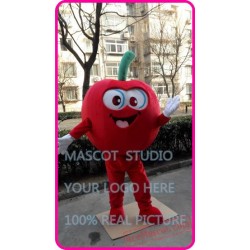 Red Apple Mascot Costume