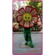 Red Flower Sunflower Mascot Costume