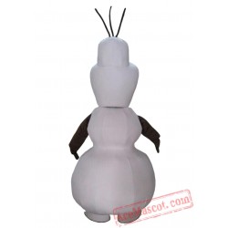 Olaf Snowman Mascot Costume Adult