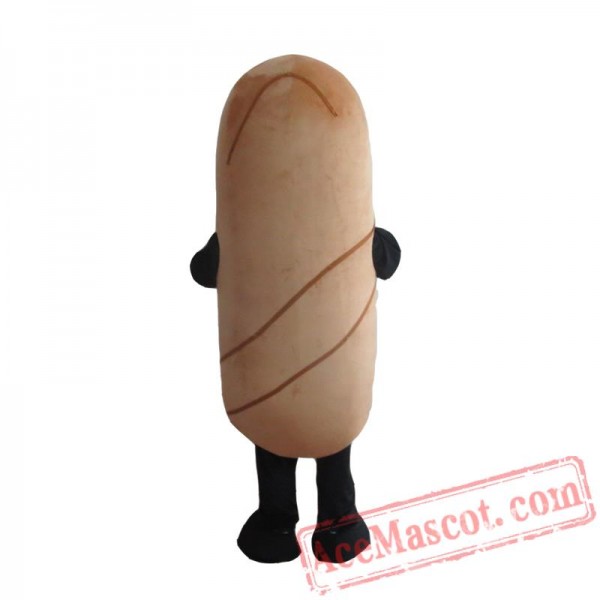 Bread Mascot Costume Adult