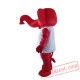 Red Elephant Mascot Costume Cosplay Outfits